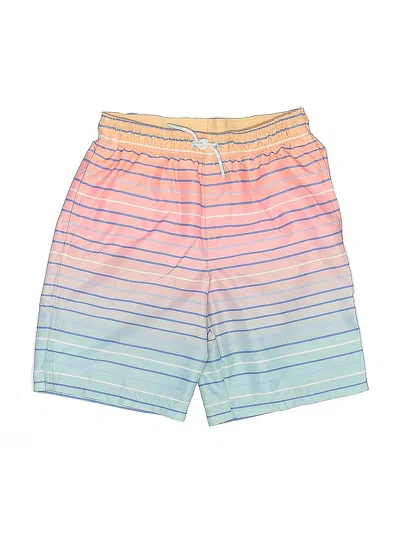 Pre-owned Cat & Jack Kids' Swimsuit Cover Up In Blue