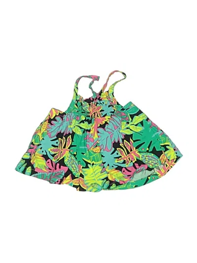 Pre-owned Cat & Jack Babies' Swimsuit Cover Up In Green