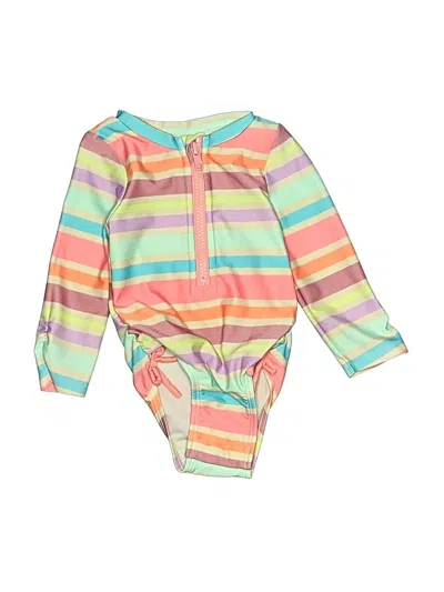 Pre-owned Cat & Jack Babies' Swimsuit Cover Up In Pink
