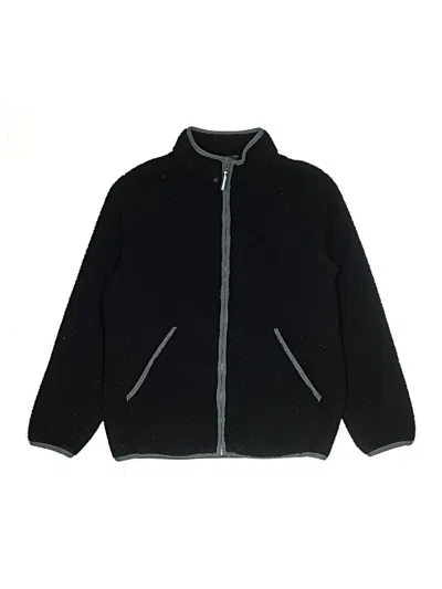 Pre-owned Cat & Jack Kids' Track Jacket In Black