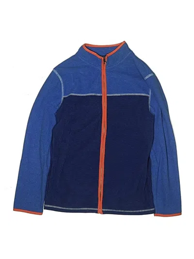 Pre-owned Cat & Jack Kids' Track Jacket In Blue