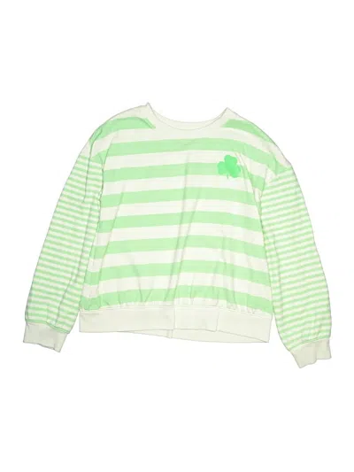 Pre-owned Cat & Jack Kids' Track Jacket In Green