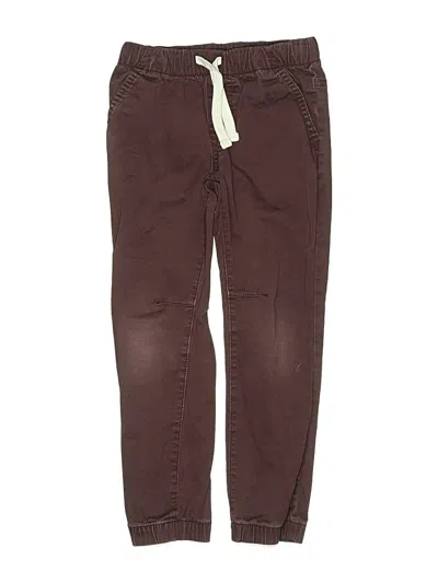 Pre-owned Cat & Jack Kids' Track Pants In Brown