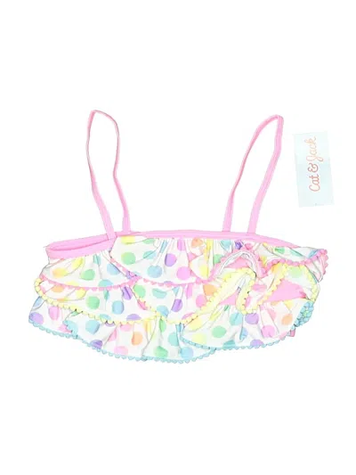 Cat & Jack Kids' Two Piece Swimsuit In Brown