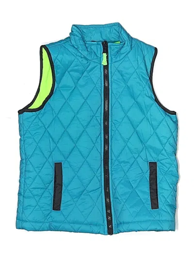 Pre-owned Cat & Jack Kids' Vest In Blue