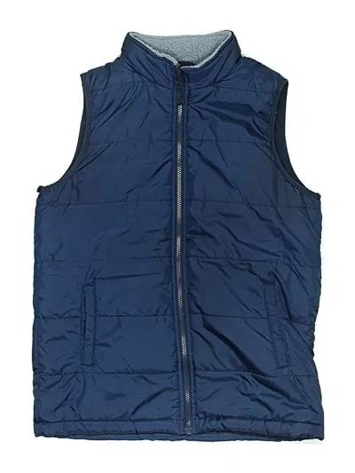 Pre-owned Cat & Jack Kids' Vest In Blue