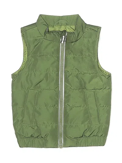 Pre-owned Cat & Jack Babies' Vest In Green