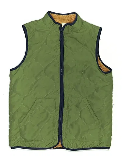 Pre-owned Cat & Jack Kids' Vest In Green