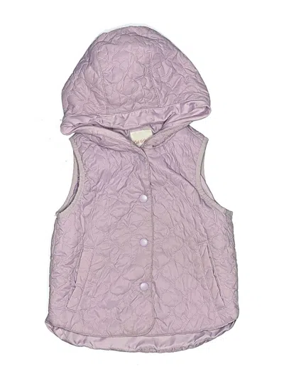 Pre-owned Cat & Jack Kids' Vest In Purple