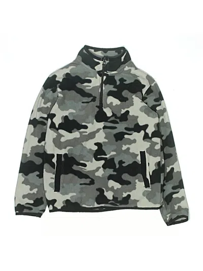 Pre-owned Cat & Jack Kids' Windbreaker Jacket In Gray