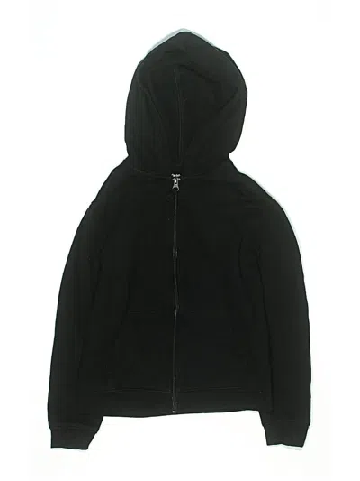 Pre-owned Cat & Jack Kids' Zip Up Hoodie In Black