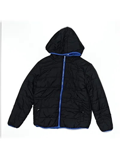 Pre-owned Cat & Jack Kids' Zip Up Hoodie In Black