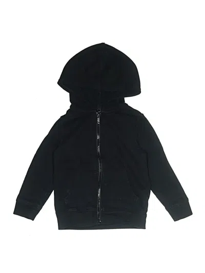 Pre-owned Cat & Jack Kids' Zip Up Hoodie In Black