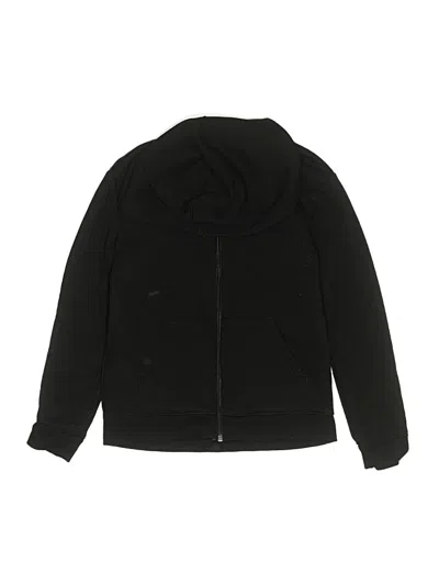 Pre-owned Cat & Jack Kids' Zip Up Hoodie In Black