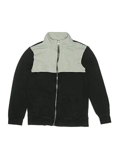 Pre-owned Cat & Jack Kids' Zip Up Hoodie In Black