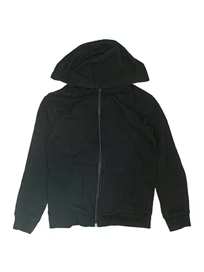 Pre-owned Cat & Jack Kids' Zip Up Hoodie In Black