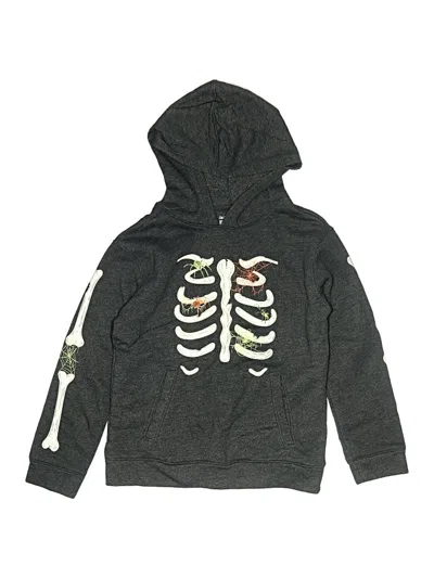 Pre-owned Cat & Jack Kids' Zip Up Hoodie In Gray