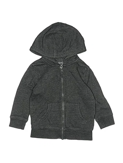 Pre-owned Cat & Jack Kids' Zip Up Hoodie In Gray