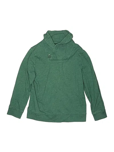 Pre-owned Cat & Jack Kids' Zip Up Hoodie In Green