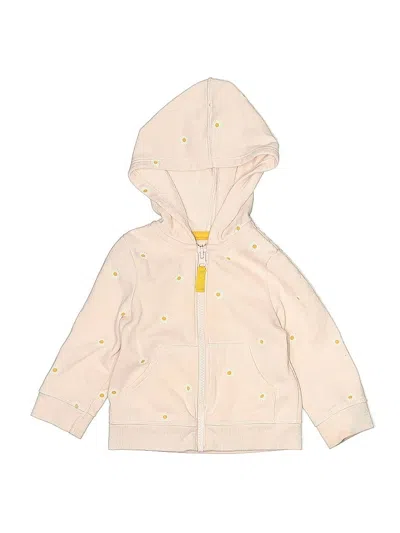 Pre-owned Cat & Jack Babies' Zip Up Hoodie In Pink