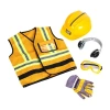 Cat Constuction Worker Vest 5-pc. Toy Tool In Multi