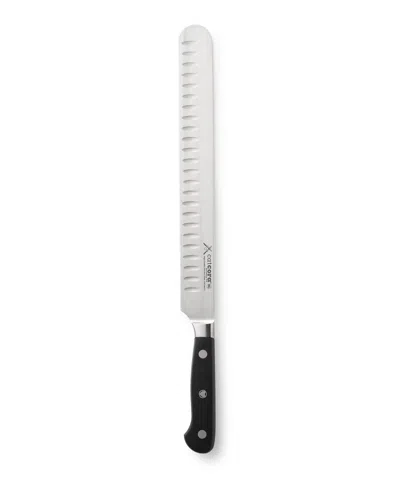 Cat Cora Cutlery-pro 10" Triple-rivet Handle Forged Granton Roast Slicer Knife In Multi