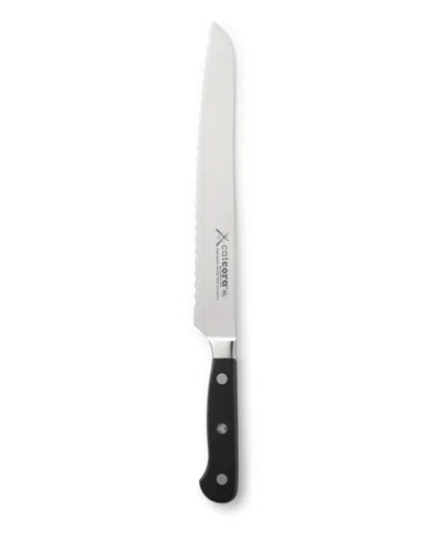 Cat Cora Cutlery-pro 9" Triple-rivet Handle Forged Serrated Bread Knife In Multi