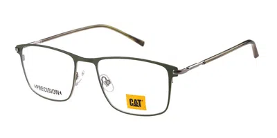 Cat Cpo 3546 007 Occhiali Da Vista Verdi Per Uomo (solo Montatura) In Green