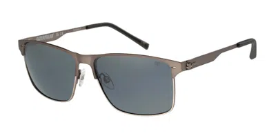 Cat Cps 8512 Polarized 005p Occhiali Da Sole Gunmetal Per Uomo In Gray