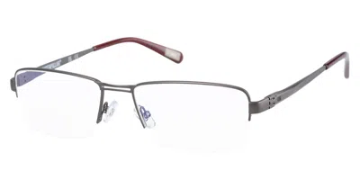 Cat Cto 3012 Men's Glasses, Gunmetal, Size 57 In Gray