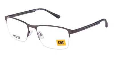 Cat Cto 3023 005 Men's Glasses Grey Size 58 - Free Lenses - Blue Light Block Available