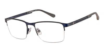 Cat Cto 3023 006 Men's Glasses Blue Size 58 - Free Lenses - Blue Light Block Available