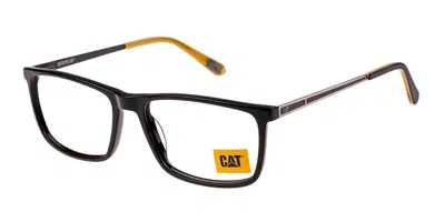 Cat Cto 3052 104 Occhiali Da Vista Neri Per Uomo (solo Montatura) In Black
