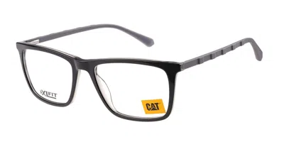 Cat Cto 3053 104 Occhiali Da Vista Neri Per Uomo (solo Montatura) In Multi