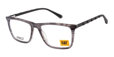 Cat Cto 3053 108 Occhiali Da Vista Grigi Per Uomo (solo Montatura)