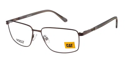 Cat Cto 3059 003 Occhiali Da Vista Marroni Per Uomo (solo Montatura) In Brown