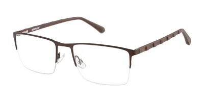 Cat Cto 3063 003 Occhiali Da Vista Marroni Per Uomo (solo Montatura) In Brown