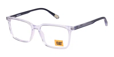 Cat Cto 3098 113 Men's Glasses Clear Size 55 - Free Lenses - Blue Light Block Available