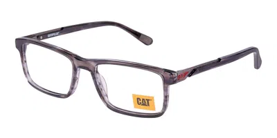 Cat Cto 3100 108 Men's Glasses Grey Size 55 - Free Lenses - Blue Light Block Available In Gray