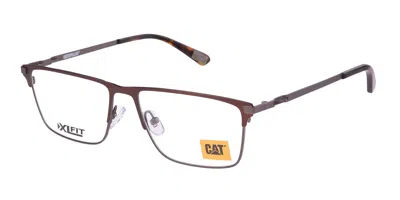 Cat Cto 3112 003 Men's Glasses Brown Size 57 - Free Lenses - Blue Light Block Available