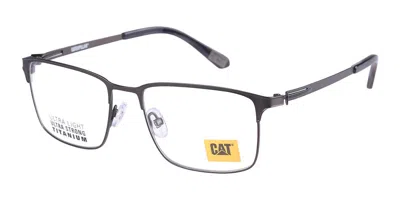 Cat Cto 3133 005 Men's Glasses Grey Size 55 - Free Lenses - Blue Light Block Available