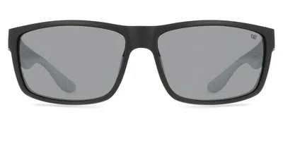 Cat Cts 8018 Polarized 104p Men's Sunglasses Black Size 61