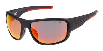 Cat Cts 8026 Polarized 104p Occhiali Da Sole Neri Per Uomo In Multi