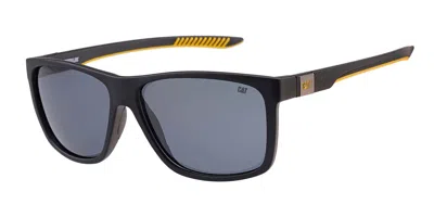 Cat Cts 8027 Polarized 104p Occhiali Da Sole Neri Per Uomo In Multi