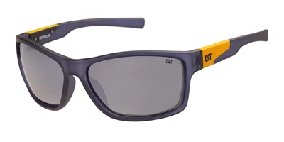 Cat Cts 8029 Polarized 106p Occhiali Da Sole Blu Per Uomo