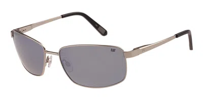 Cat Cts 8030 Polarized 002p Occhiali Da Sole Argentati Per Uomo In Silver
