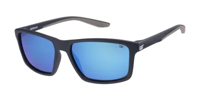 Cat Cts 8033 Polarized 106p Men's Sunglasses Blue Size 61