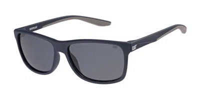 Cat Cts 8034 Polarized 106p Men's Sunglasses Blue Size 59