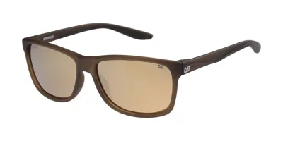 Cat Cts 8034 Polarized 109p Men's Sunglasses Green Size 59