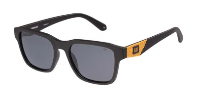 Cat Cts 8037 Polarized 104p Men's Sunglasses Black Size 55
